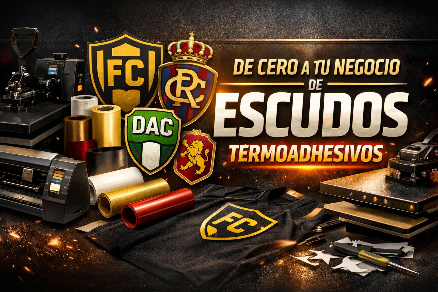 Guia Completa - De Cero a tu Negocio de Escudos Termoadhesivos